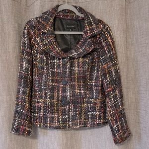 Dialogue Crop Blazer Jacket size 10